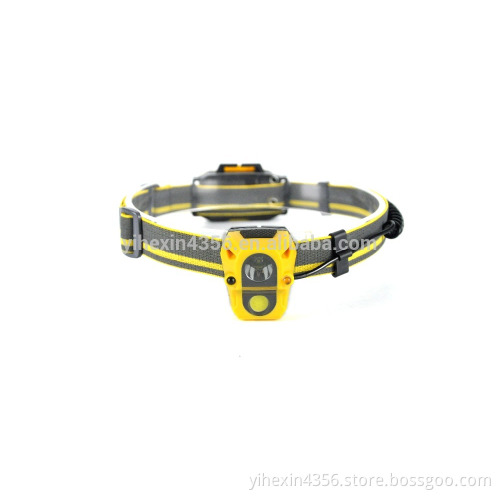 New Arriver Motion Sensor COB XPE LED Camping Headlamp